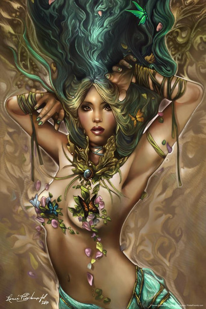 Dryad by Renee Biertempfel Fantasy Art Thick Paper Sign Print Picture 8x12