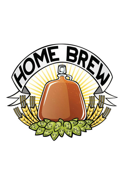 Home Brew Beer Thick Paper Sign Print Picture 8x12