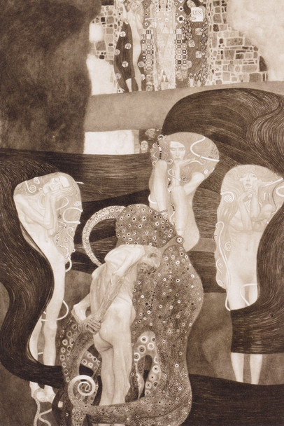 Gustav Klimt Jurisprudenz Portrait Art Nouveau Prints and Posters Gustav Klimt Canvas Wall Art Fine Art Wall Decor Women Landscape Abstract Symbolist Painting Cool Wall Art Print Poster 12x18