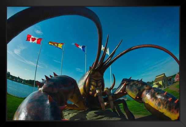 Worlds Largest Lobster Shediac New Brunswick Photo Photograph Art Print Stand or Hang Wood Frame Display Poster Print 13x9