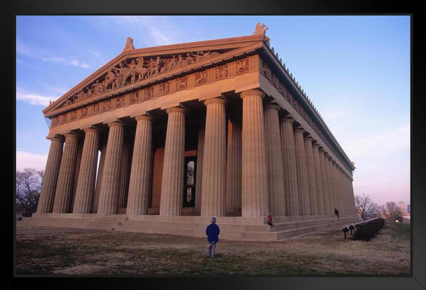 The Parthenon in Nashville Tennessee Photo Photograph Art Print Stand or Hang Wood Frame Display Poster Print 13x9