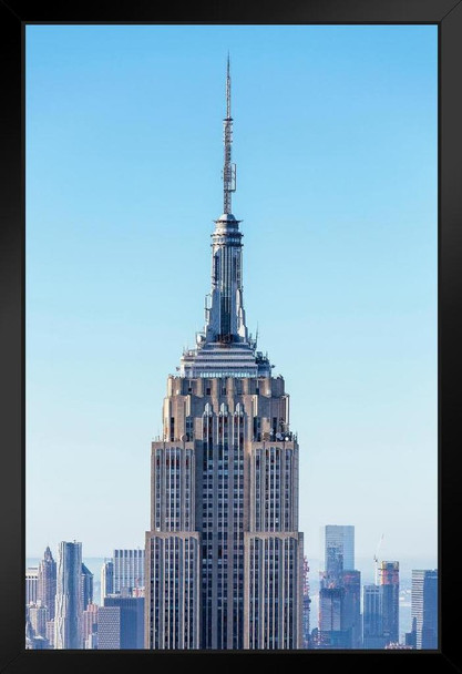 Empire State Building Manhattan New York City NYC Photo Photograph Art Print Stand or Hang Wood Frame Display Poster Print 9x13