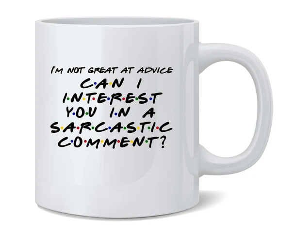 Can I Interest You Sarcastic Comment 90s TV Coffee Mug 12oz