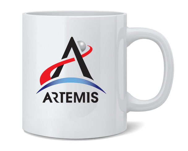 NASA Artemis Program Emblem Moon Mars Mug 12oz