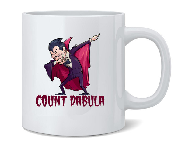 Count Dabula Dabbing Dracula Funny Costume Ceramic Coffee Mug Tea Cup Fun Novelty Gift 12 oz