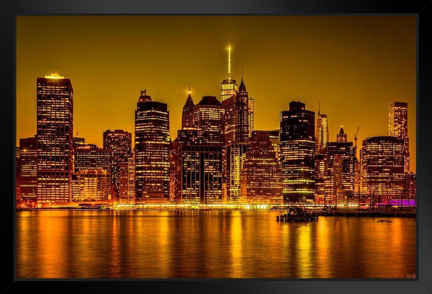 City Of Gold by Chris Lord Photo Photograph Art Print Stand or Hang Wood Frame Display Poster Print 9x13