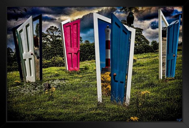 Doors Of Perception by Chris Lord Photo Photograph Stand or Hang Wood Frame Display 9x13