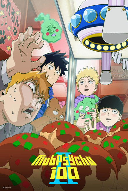 Mob Psycho 100 Anime Season 2 Relax Crunchyroll Webtoon TV Series Poster  8x12