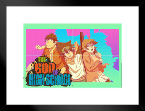 The God of High School Teaser Anime Series Crunchyroll Webtoon God of  Highschool Poster Manga Jin Mori Anime Poster Bedroom Decor Manhwa GOHS  Anime