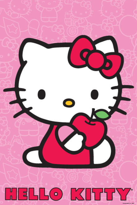 Hello Kitty poster: Tricycle (24x36)