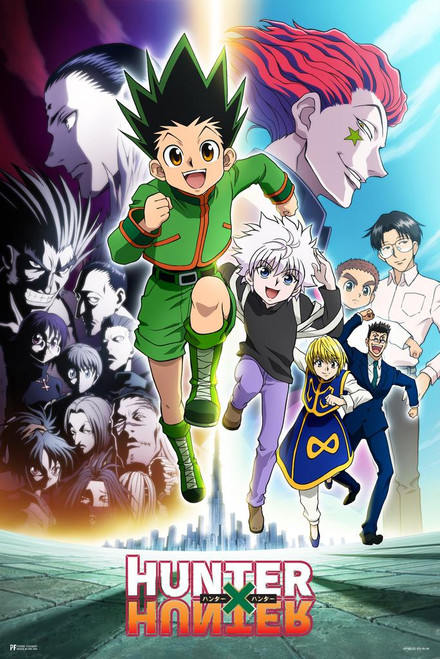 Poster Adesivo Anime Hunter x Hunter Grupo 2 - Cogumelo Corp