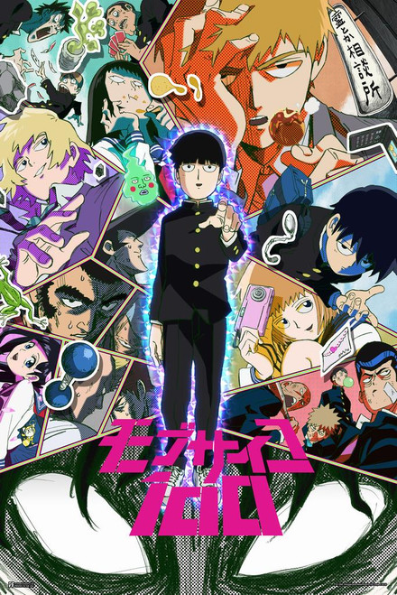 Mob Psycho 100 Anime Season 2 Crunchyroll Webtoon TV Series Print Poster  8x12