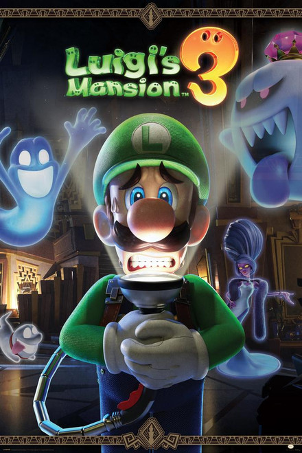 Luigi's Mansion : Don't bring Wario. by FrancoisL-Artblog on