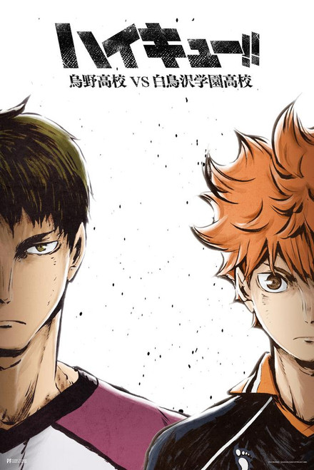 777 Tri-Seven Entretenimento Haikyu !! Poster Manga Anime Voleibol TV Show  Print Wall Art Grande (24x36)