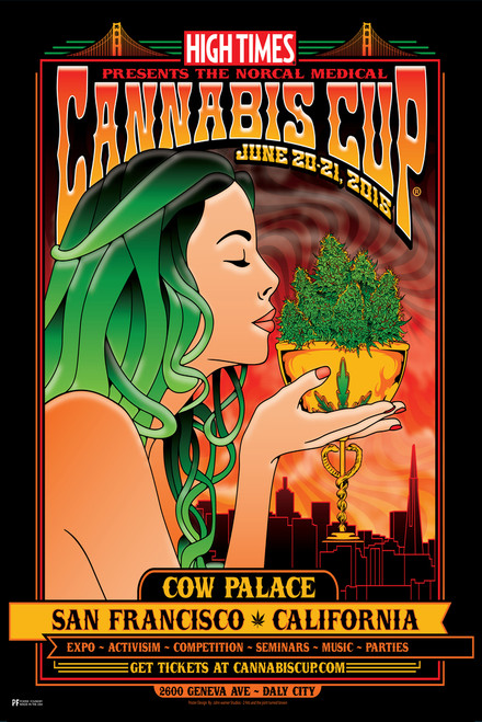 High Times Cannabis Cup San Francisco 2015 Cool Wall Art Print