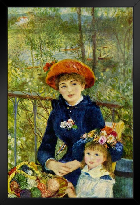 Pierre Auguste Renoir Two Sisters On the Terrace Fine Art Realism