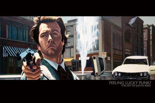 Feeling Lucky Punk The Art of Justin Reed Cool Wall Decor Art Print ...