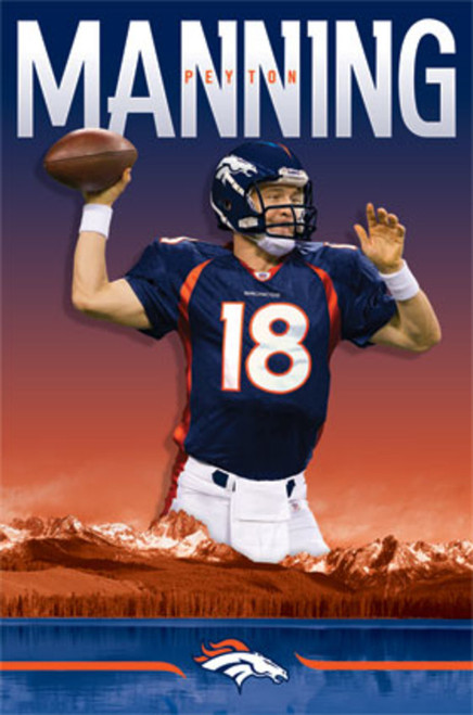 Peyton Manning - Denver Broncos fine art print