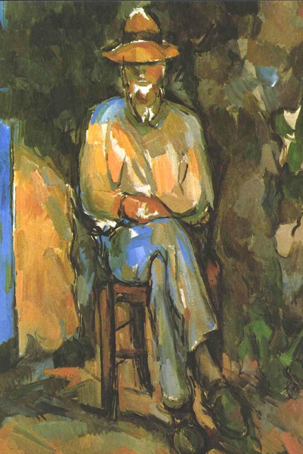 Laminated Cezanne The Gardener Vallier Impressionist Posters Paul ...