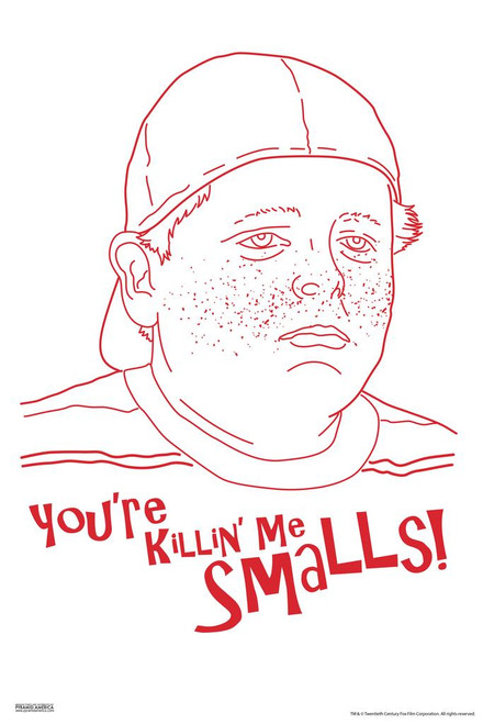 Cartoon Sandlot (Benny The Jet) Poster for Sale by Marocostan