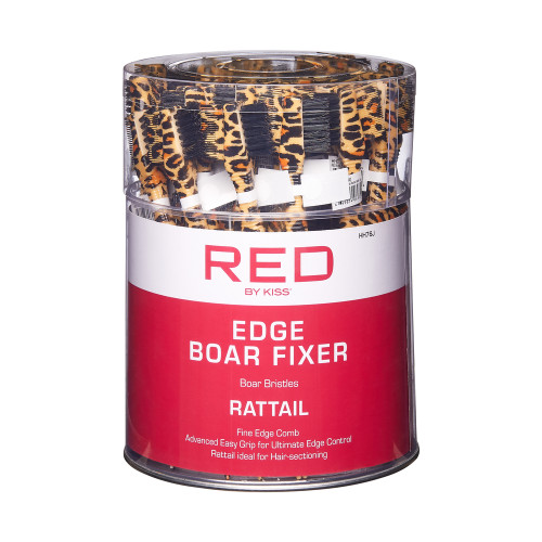 Red by Kiss Edge Boar Fixer Rattail (48 / jar)