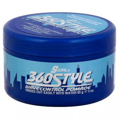 Lusters Scurl 360 Style Wave Control Pomade (3 oz) (x 6 )