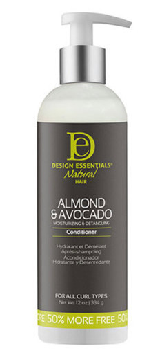 Design Essentials Natural Almond & Avocado Moisturizing & Detangling Conditioner (x 6 )