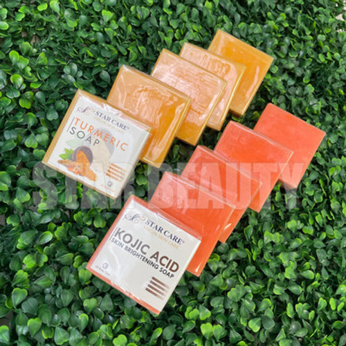 STAR CARE Skin Brightening Soap - Tumeric 3.5oz (x 10)