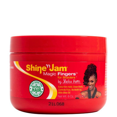 Ampro Shine n Jam Magic Fingers Braid Gel - Extra Firm Hold (8oz) (x 6 )