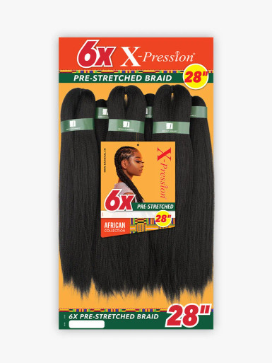 SENSATIONNEL 6X X-Pression Pre-Stretched Braid 28"