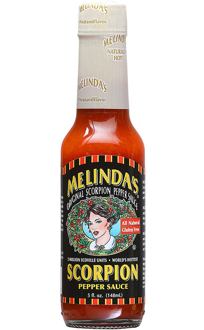 Melinda's (NEW) Scorpion Pepper Sauce, 5oz. Melinda's (NEW) Scorpion Pepper Sauce, 5oz.