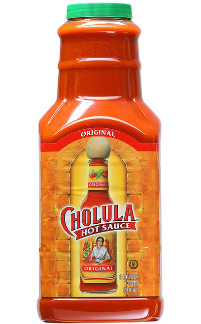 Cholula Original Hot Sauce 1/2 Gallon, 64oz. Cholula Original Hot Sauce 1/2 Gallon, 64oz.