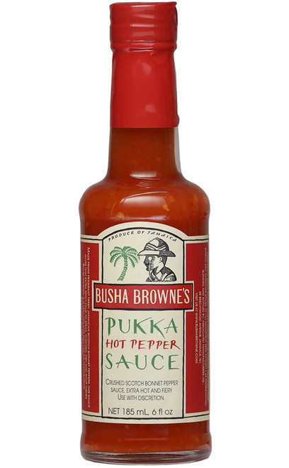 Busha Browne's Pukka Hot Sauce, 5oz. Busha Browne's Pukka Hot Sauce, 5oz.