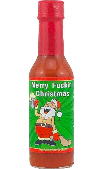 Merry Fuckin' Christmas Hot Sauce, 5oz. (Seasonal) Merry Fuckin' Christmas Hot Sauce, 5oz. (Seasonal)