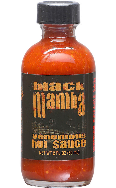 Black Mamba Extreme Venomous Hot Sauce, 2oz. Black Mamba Extreme Venomous Hot Sauce, 2oz.