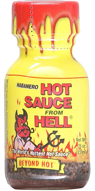 Mini Hot Sauce From Hell, .75oz. Mini Hot Sauce From Hell, .75oz.
