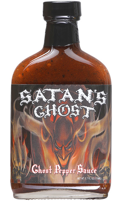 Satan's Ghost Pepper Sauce, 5.7oz. Satan's Ghost Pepper Sauce, 5.7oz.
