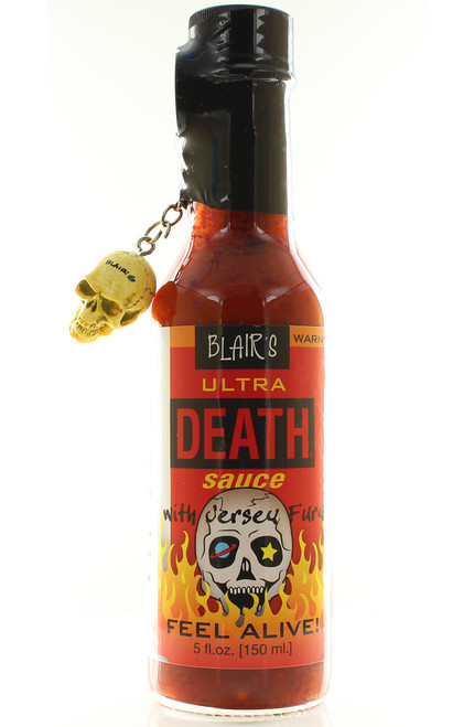 Blair's Ultra Death Sauce with Skull Keychain