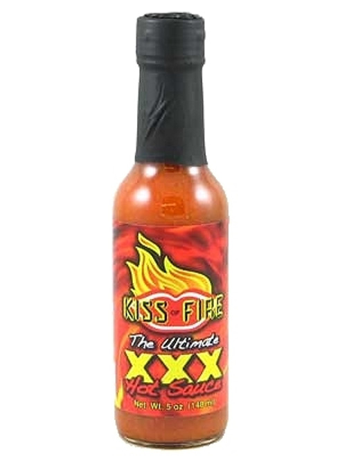 Kiss of Fire the Ultimate XXX Hot Sauce, 5oz. Kiss of Fire the Ultimate XXX Hot Sauce, 5oz.