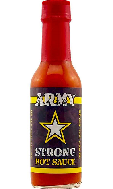 Army Strong Habanero Gourmet Hot Sauce, 5oz. Army Strong Habanero Gourmet Hot Sauce, 5oz.