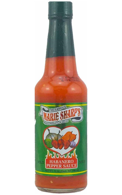 Marie Sharp's Mild Habanero Hot Sauce, 10oz. Marie Sharp's Mild Habanero Hot Sauce, 10oz.