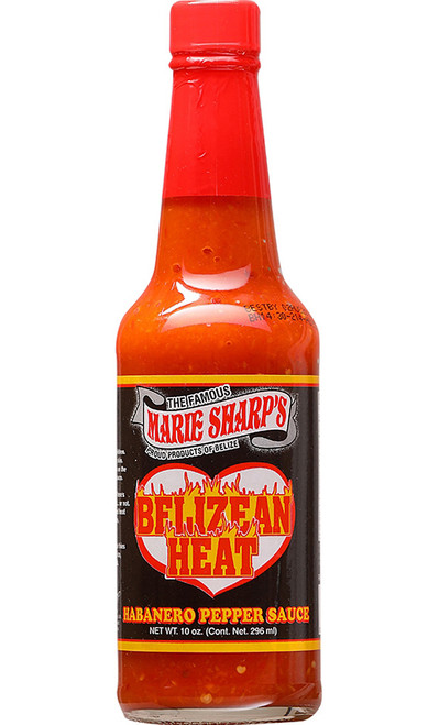 Marie Sharp's Belizean Heat Hot Sauce, 10oz. Marie Sharp's Belizean Heat Hot Sauce, 10oz.
