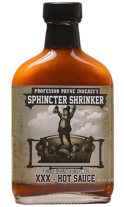 Sphincter Shrinker XXX Hot Sauce, 5.7oz. Sphincter Shrinker XXX Hot Sauce, 5.7oz.
