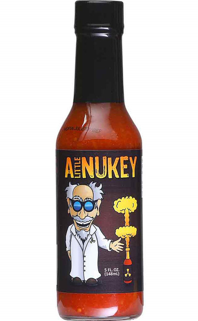 A Little Nukey Hot Sauce, 5oz. A Little Nukey Hot Sauce, 5oz.