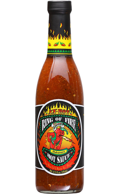 Ring of Fire XX-Hot Habanero Hot Sauce, 12.5oz. Ring of Fire XX-Hot Habanero Hot Sauce, 12.5oz.