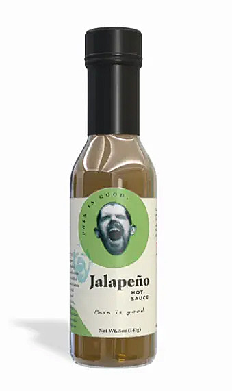 Pain is Good Jalapeno Hot Sauce, 5oz.