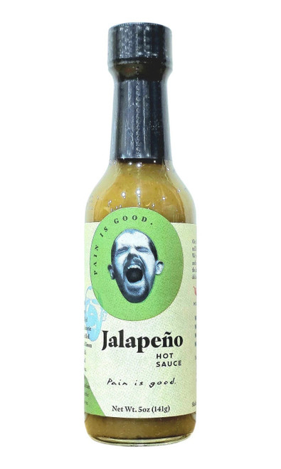 Pain is Good Jalapeno Hot Sauce, 5oz.