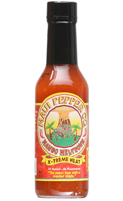 Tahiti Joe's Maui Pepper Mango Meltdown X-Treme Heat, 5oz. Tahiti Joe's Maui Pepper Mango Meltdown X-Treme Heat, 5oz.