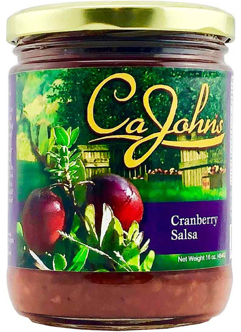 CaJohn's Gourmet Cranberry Salsa, 16oz. CaJohn's Gourmet Cranberry Salsa, 16oz.