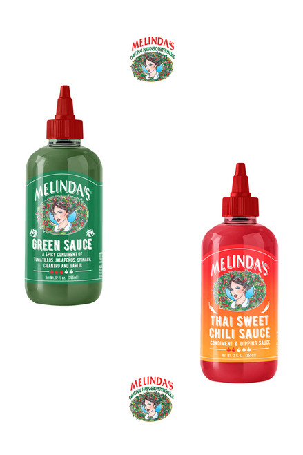 Melinda's NEWEST Hot Sauces Gift Set, 2/12oz. Melinda's NEWEST Hot Sauces Gift Set, 2/12oz.
